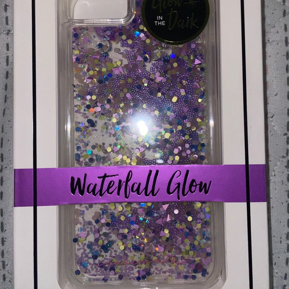 Case mate iPhone glittery phone case